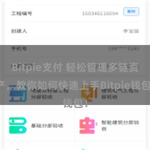 Bitpie支付 轻松管理多链资产，教你如何快速上手Bitpie钱包！