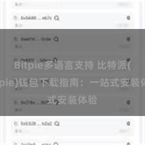 Bitpie多语言支持 比特派(Bitpie)钱包下载指南：一站式安装体验