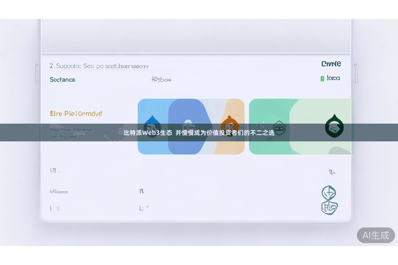 比特派Web3生态  并慢慢成为价值投资者们的不二之选